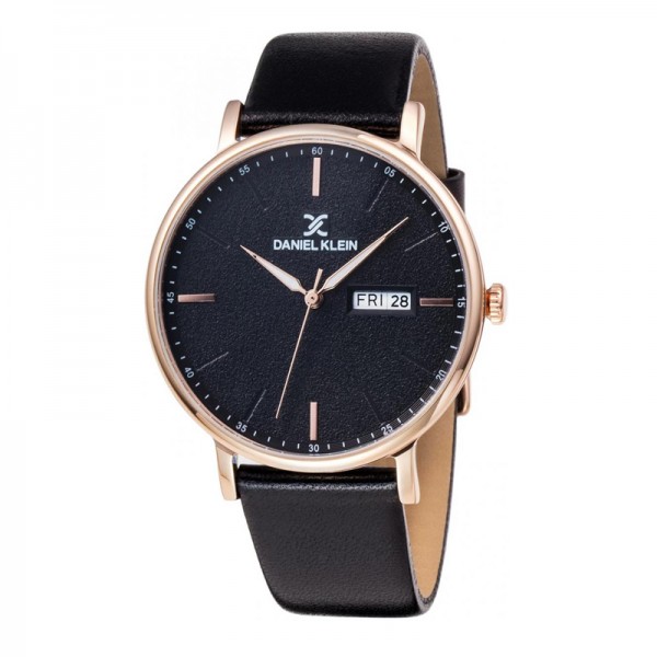 Daniel Klein DK11825-3 Rosegold Black